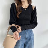 アンサンブル ニットトップス ボレロセット | COCOMOMO | 詳細画像6