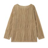 ウェーブ柄ブラウス シアートップス 長袖 | COCOMOMO | 詳細画像35