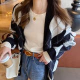 ニットセーター 長袖リブニット 着回しニット | COCOMOMO | 詳細画像8