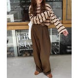 ボーダーロンT オーバーサイズ 長袖カットソー | COCOMOMO | 詳細画像13