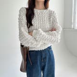 ポコポコトップス ポコポコ ポップコーンプルオーバートップス | COCOMOMO | 詳細画像5 