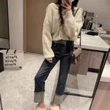 フーディニットカーディガン カーディガン ショートトップス | COCOMOMO | 詳細画像6 