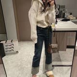 フーディニットカーディガン カーディガン ショートトップス | COCOMOMO | 詳細画像7 