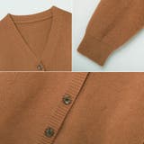 オーバーサイズカーディガン ニットカーディガン 柔らかチクチクしない | COCOMOMO | 詳細画像13