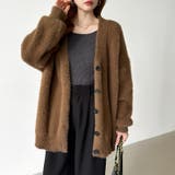 ふわふわシャギーカーディガン カーディガン シャギーニット | COCOMOMO | 詳細画像45 