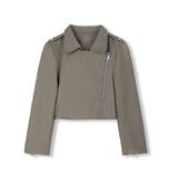 ライダースジャケット フェイクレザージャケット アウター | COCOMOMO | 詳細画像19