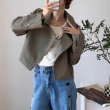 ライダースジャケット フェイクレザージャケット アウター | COCOMOMO | 詳細画像5