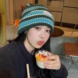 ニット帽 マルチカラー ニットキャップ | COCOMOMO | 詳細画像11