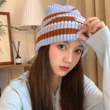 ニット帽 マルチカラー ニットキャップ | COCOMOMO | 詳細画像17