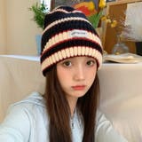 ニット帽 マルチカラー ニットキャップ | COCOMOMO | 詳細画像18
