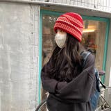 ニット帽 マルチカラー ニットキャップ | COCOMOMO | 詳細画像6