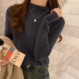 新色登場!全15色ハイネックニット ニット レイヤードトップス | COCOMOMO | 詳細画像13