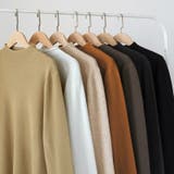 新色登場!全15色ハイネックニット ニット レイヤードトップス | COCOMOMO | 詳細画像22