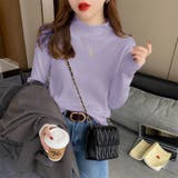新色登場!全15色ハイネックニット ニット レイヤードトップス | COCOMOMO | 詳細画像15
