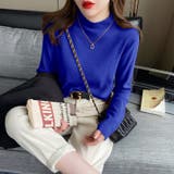 新色登場!全15色ハイネックニット ニット レイヤードトップス | COCOMOMO | 詳細画像19