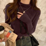 新色登場!全15色ハイネックニット ニット レイヤードトップス | COCOMOMO | 詳細画像20