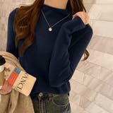 新色登場!全15色ハイネックニット ニット レイヤードトップス | COCOMOMO | 詳細画像21