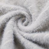 裏起毛 ボーダーハイネックニット メロウフリル | COCOMOMO | 詳細画像18 