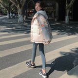 中綿コート パーカーフード付き 重ね着風 | COCOMOMO | 詳細画像12