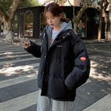 中綿コート パーカーフード付き 重ね着風 | COCOMOMO | 詳細画像20