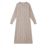 ケーブルニットワンピース ロングワンピース ケーブル編み | COCOMOMO | 詳細画像15