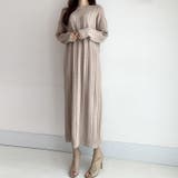 ケーブルニットワンピース ロングワンピース ケーブル編み | COCOMOMO | 詳細画像2