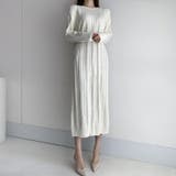 ケーブルニットワンピース ロングワンピース ケーブル編み | COCOMOMO | 詳細画像8