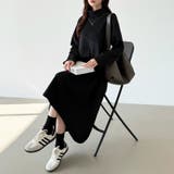 タートルネックワンピース Aライン 体型カバー | COCOMOMO | 詳細画像13 