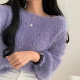 シャギーニット ふわふわニット オフショルダー | COCOMOMO | 詳細画像9 