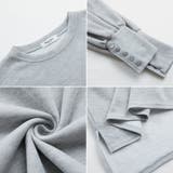 バルーンスリーブカットソー プルオーバートップス オフィスカジュアル | COCOMOMO | 詳細画像15 