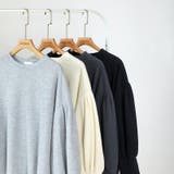 バルーンスリーブカットソー プルオーバートップス オフィスカジュアル | COCOMOMO | 詳細画像16 