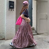 ロングスカート ティアード ゆったりウエストゴム | COCOMOMO | 詳細画像10 