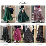 ロングスカート ティアード ゆったりウエストゴム | COCOMOMO | 詳細画像25 