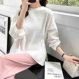 ドッキングシャツ プルオーバートップス パフスリーブ | COCOMOMO | 詳細画像10 