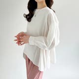 ドッキングシャツ プルオーバートップス パフスリーブ | COCOMOMO | 詳細画像7 