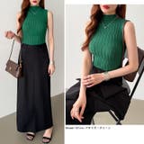 ノースリーブハイネック サマーニット タンクトップ | COCOMOMO | 詳細画像40 