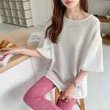 バルーンスリーブブラウス ブラウス オフィスカジュアル | COCOMOMO | 詳細画像12 