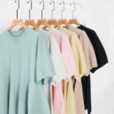 ペプラムトップス サマーニット オフィスカジュアル | COCOMOMO | 詳細画像26 