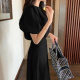 セットアップ パフスリーブ ロングスカートセット | COCOMOMO | 詳細画像14 