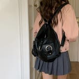 ショルダーバッグ 2wayフェイクレザーバッグ リュック | COCOMOMO | 詳細画像11 