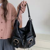 ショルダーバッグ 2wayフェイクレザーバッグ リュック | COCOMOMO | 詳細画像9 