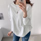 トレーナー ドルマンスリーブスウェット ゆったり体型カバー | COCOMOMO | 詳細画像13 