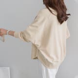 トレーナー ドルマンスリーブスウェット ゆったり体型カバー | COCOMOMO | 詳細画像11 