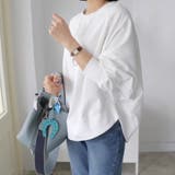 トレーナー ドルマンスリーブスウェット ゆったり体型カバー | COCOMOMO | 詳細画像2 