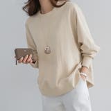 トレーナー ドルマンスリーブスウェット ゆったり体型カバー | COCOMOMO | 詳細画像10 