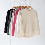 トレーナー ドルマンスリーブスウェット ゆったり体型カバー | COCOMOMO | 詳細画像24 