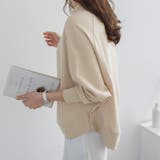 トレーナー ドルマンスリーブスウェット ゆったり体型カバー | COCOMOMO | 詳細画像8 