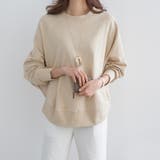 トレーナー ドルマンスリーブスウェット ゆったり体型カバー | COCOMOMO | 詳細画像9 