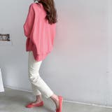 トレーナー ドルマンスリーブスウェット ゆったり体型カバー | COCOMOMO | 詳細画像18 