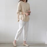 トレーナー ドルマンスリーブスウェット ゆったり体型カバー | COCOMOMO | 詳細画像12 